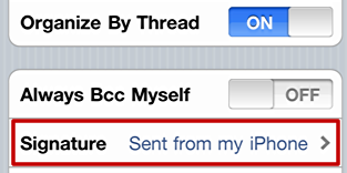 Iphone Email Signature How To Manage It Xink Is The Best Rated Email Signature Web Portal