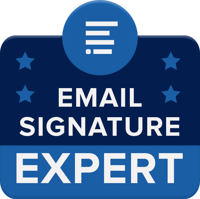 Email Signature Expert Badge