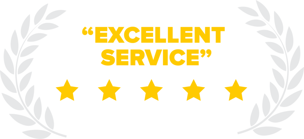 xink excellent service badge